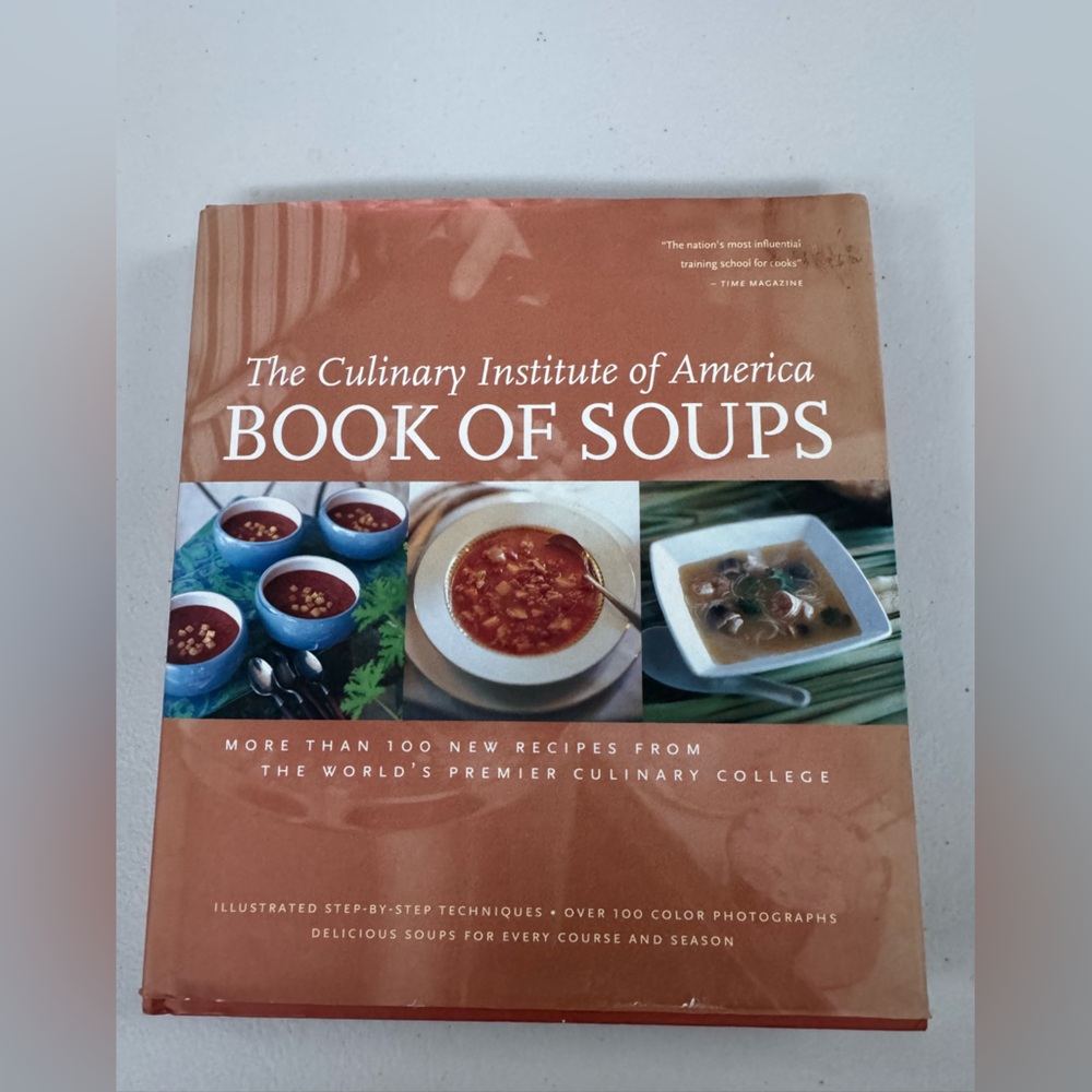 Soups 100‎ soup recipes hardcover cookbook photos